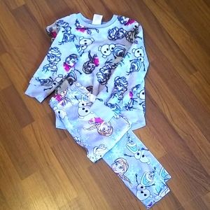 FROZEN PJ'S SIZE 6-7